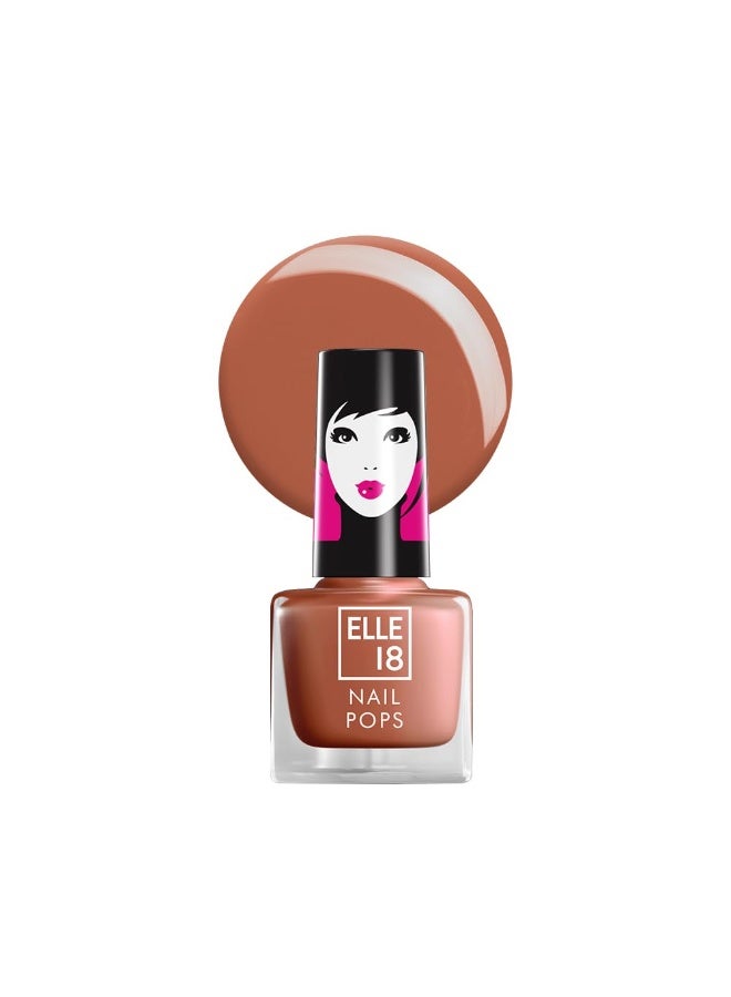 إيل 18 طلاء أظافر Elle 18 Nail Pops، لون رقم 197، بلمسة نهائية لامعة، 5 مل - Image 1